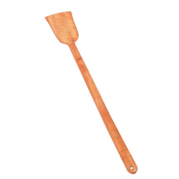 Eco-friendly Neem Wood Spatulas (Set of 3) - Cooking Ladles/Neem Wood Spoons for Pan) - Image 4