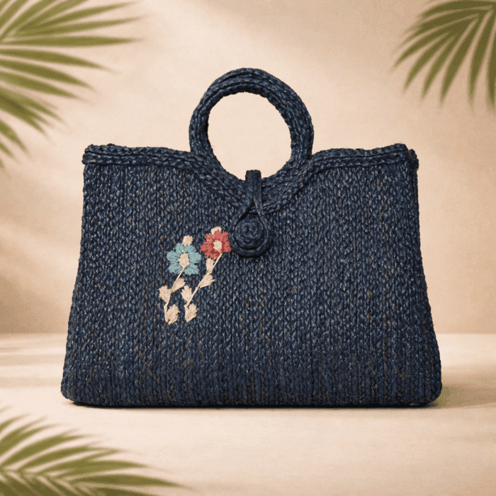 100 Banana Fiber Handcrafted Bag - Image 1
