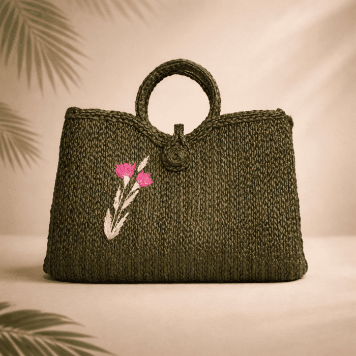 104 Banana Fiber Handcarfted Bag - Image 1