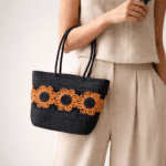 Banana Fiber Handcrafted Bag - Image 3
