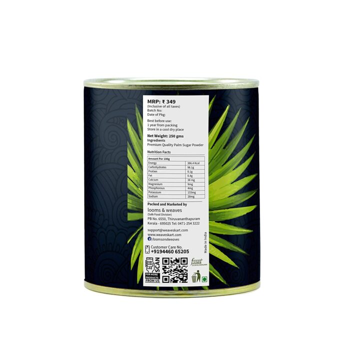 Pure, Natural and Unrefined Palm Sugar Powder (250g) - Image 4