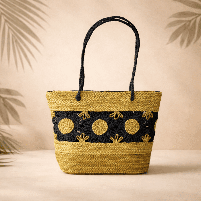 110 Banana Fiber Handcrafted Bag - Image 1