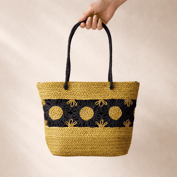 Banana Fiber Handcrafted Bag - Image 2