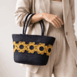 Banana Fiber Handcrafted Bag - Image 3