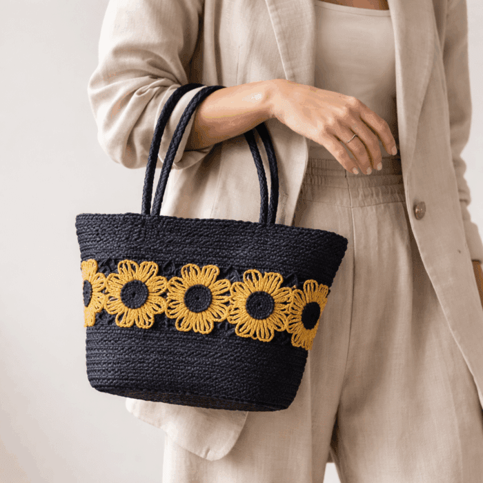 Banana Fiber Handcrafted Bag - Image 3