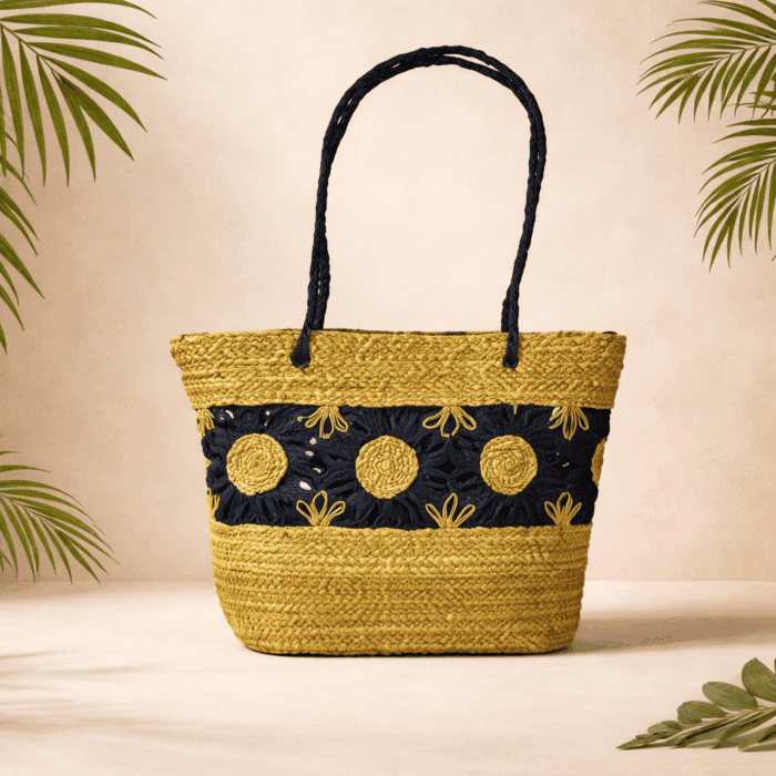 116 Banana Fiber Handcrafted Bag - Image 1