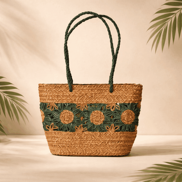117 Banana Fiber Handcrafted Bag - Image 1