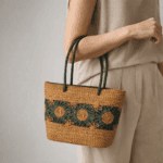 Banana Fiber Handcrafted Bag - Image 3