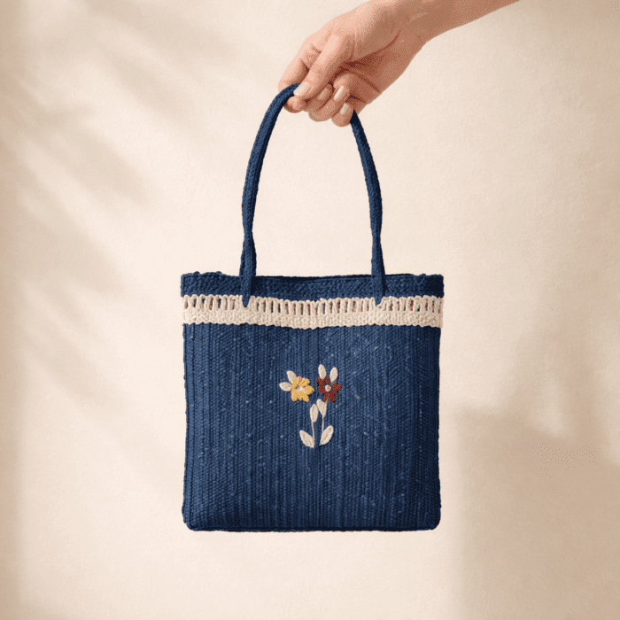 Banana Fiber Handcrafted Bag - Image 2