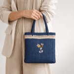 Banana Fiber Handcrafted Bag - Image 3