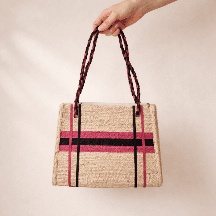 Banana Fiber Handcrafted Bag - Image 2