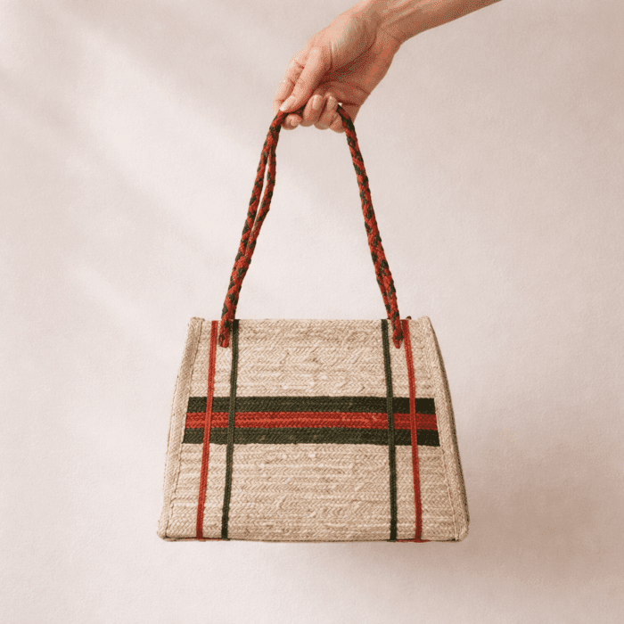 Banana Fiber Handcrafted Bag - Image 2