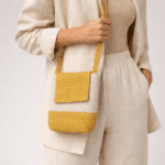 Banana Fiber Handcrafted Bag - Image 3