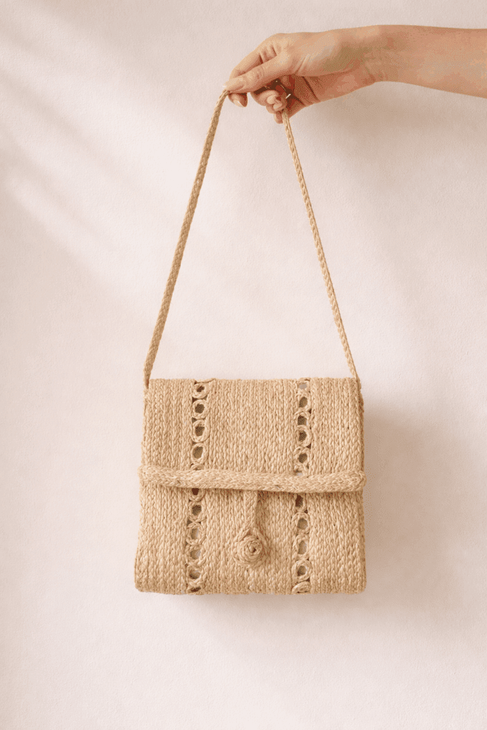 Banana Fiber Handcrafted Bag - Image 2