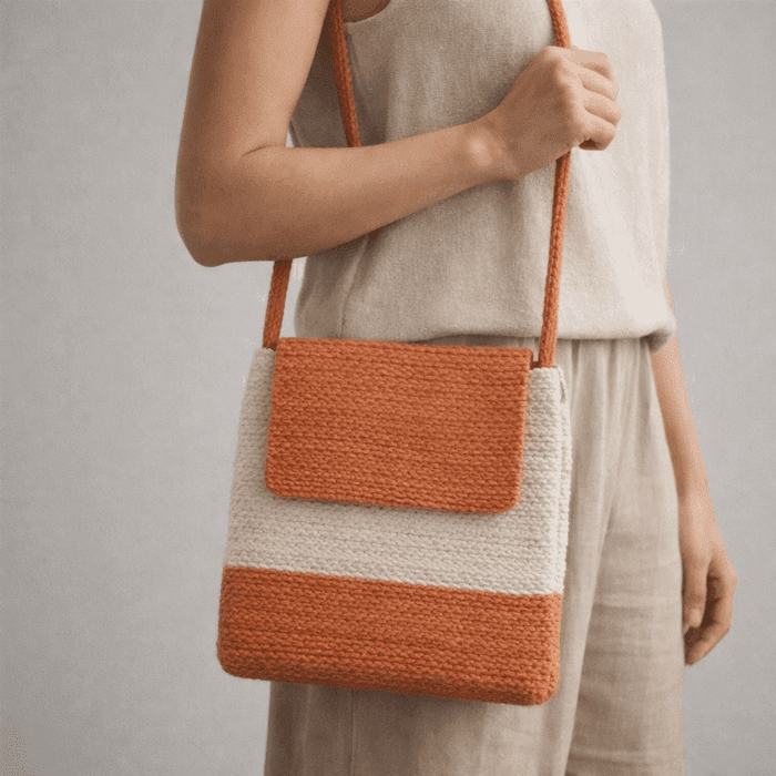 Banana Fiber Handcrafted Bag - Image 3