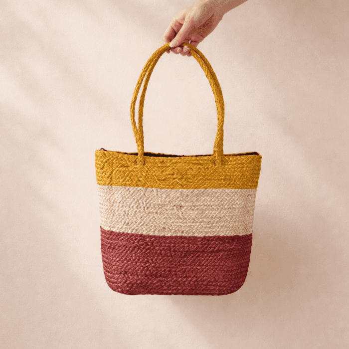 Banana Fiber Handcrafted Bag - Image 2