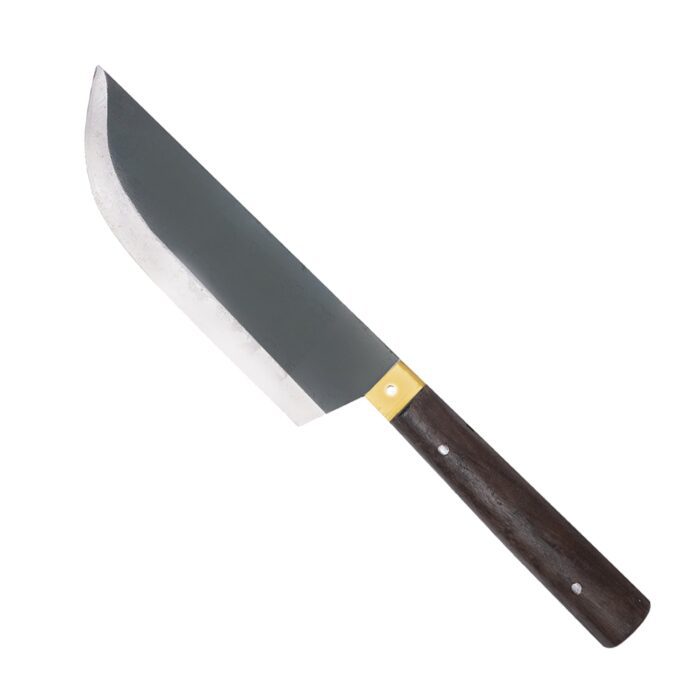 Handmade Utility Kitchen Knife 3’cm Blade width (Indian Rosewood Wooden Handle) - Image 2
