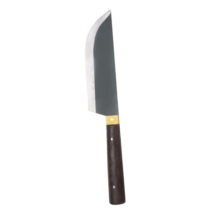Handmade Utility Kitchen Knife 3’cm Blade width (Indian Rosewood Wooden Handle) - Image 3