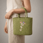 Banana Fiber Handcrafted Bag - Image 3