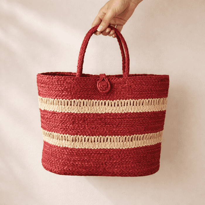 Banana Fiber Handcrafted Bag - Image 2