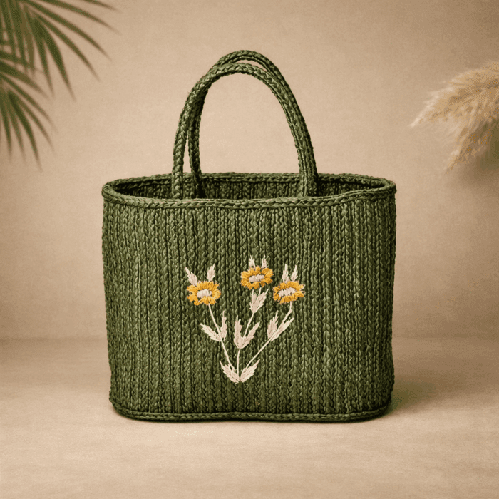 30 Banana Fiber Handcrafted Bag - Image 1