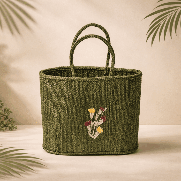 31 Banana Fiber Handcrafted Bag - Image 1