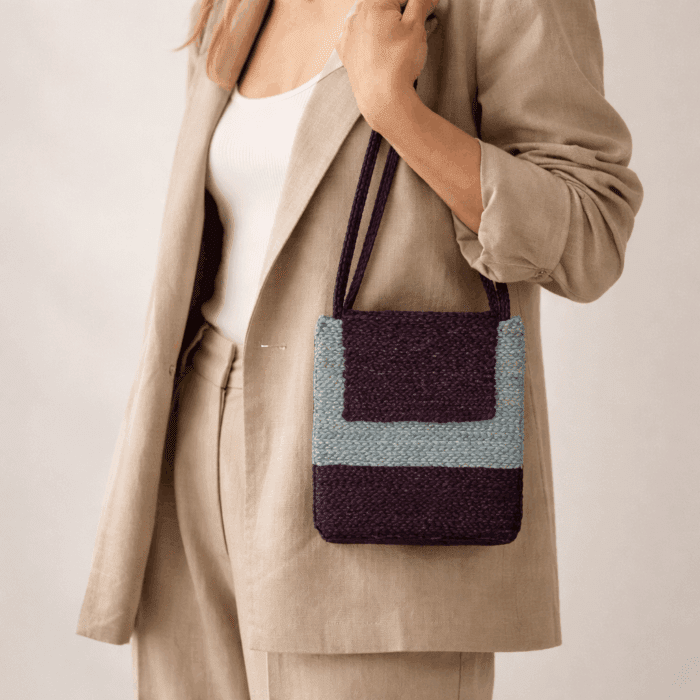 Banana Fiber Handcrafted Bag - Image 3