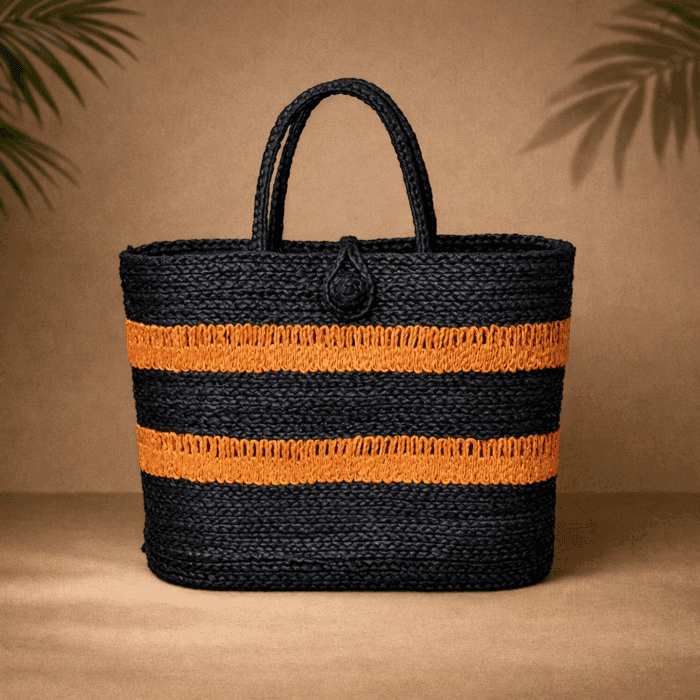 37 Banana Fiber Handcrafted Bag - Image 1