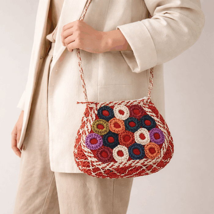 Banana Fiber Handcrafted Bag - Image 3