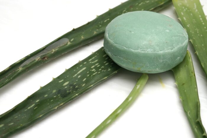 Aloe Vera Soaps for all skin types - 4 Pcs - Image 3