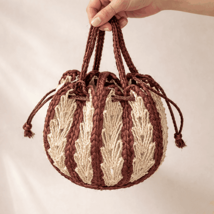 Banana Fiber Handcrafted Bag - Image 2