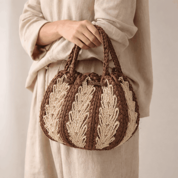 Banana Fiber Handcrafted Bag - Image 3