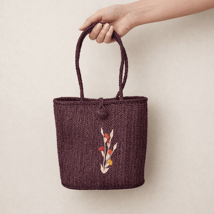 Banana Fiber Handcrafted Bag - Image 2