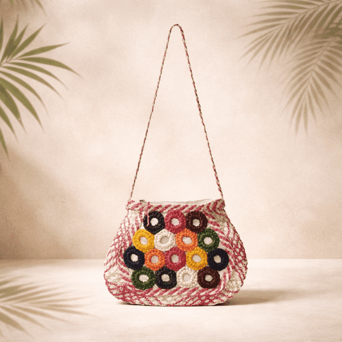 41 Banana Fiber Handcrafted Bag - Image 1
