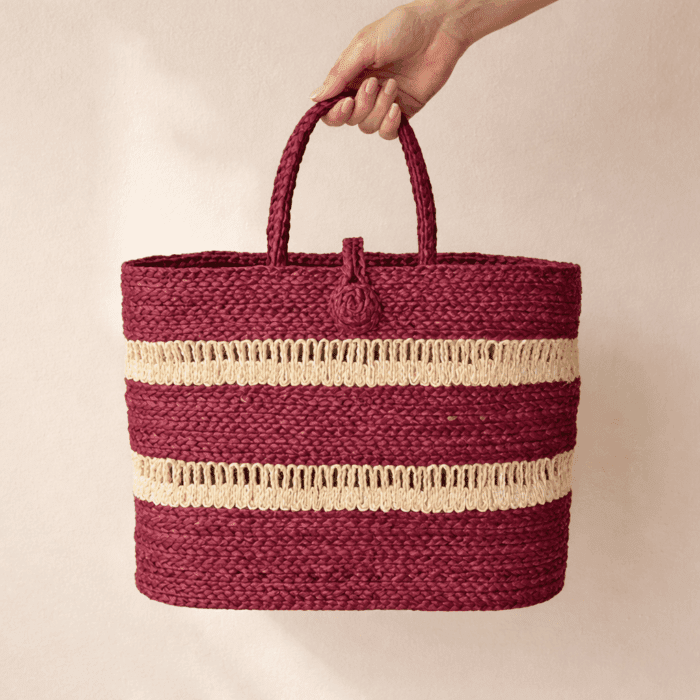Banana Fiber Handcrafted Bag - Image 2