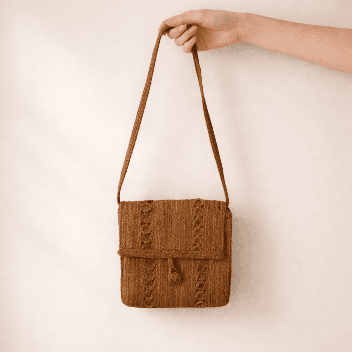 Banana Fiber Handcrafted Bag - Image 2
