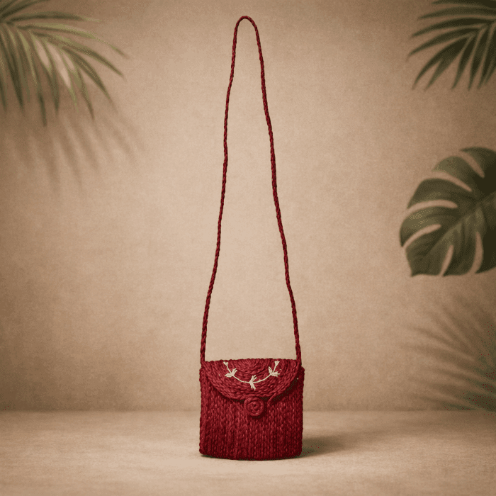 48 Banana Fiber Handcrafted Bag - Image 1