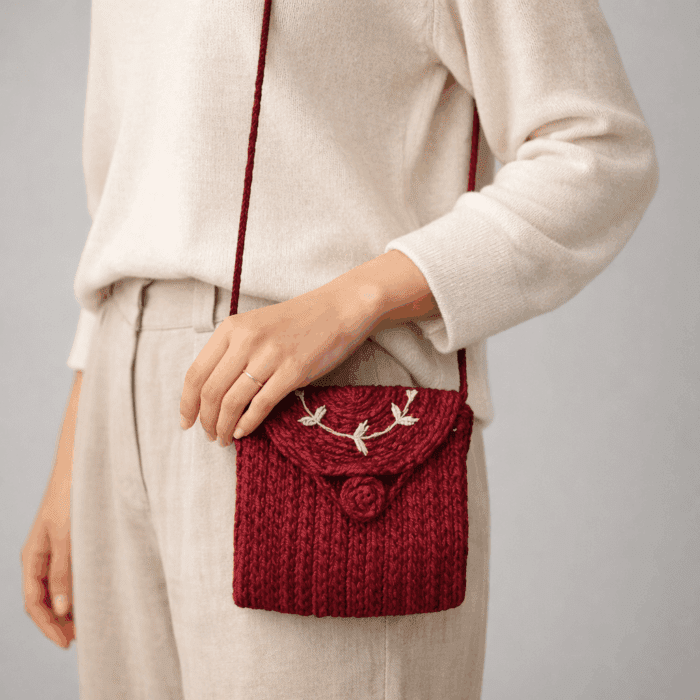 Banana Fiber Handcrafted Bag - Image 2