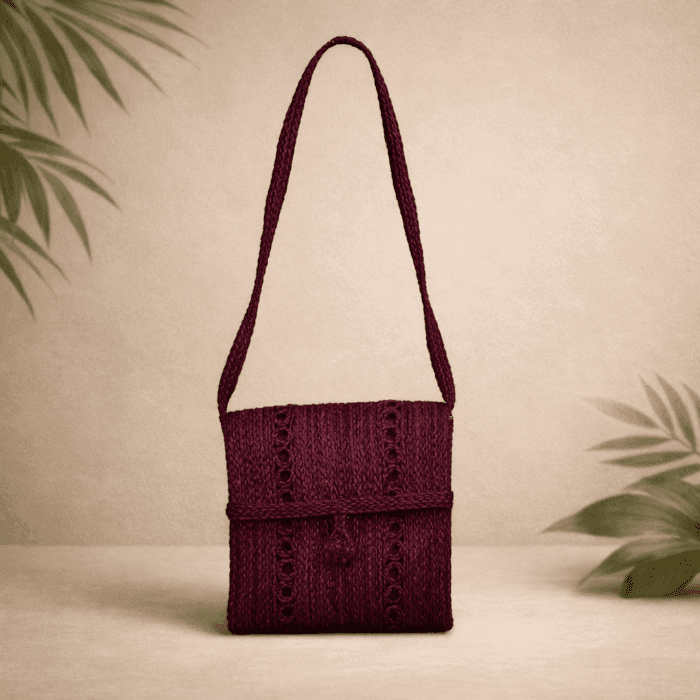 49 Banana Fiber Handcrafted Bag - Image 1