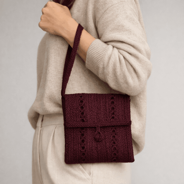 Banana Fiber Handcrafted Bag - Image 3