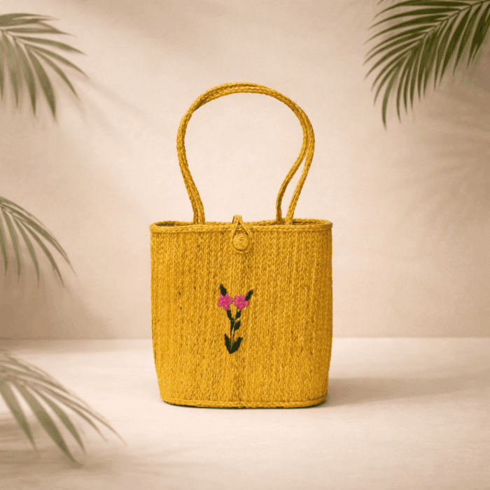 51 Banana Fiber Handcrafted Bag - Image 1