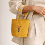 Banana Fiber Handcrafted Bag - Image 3