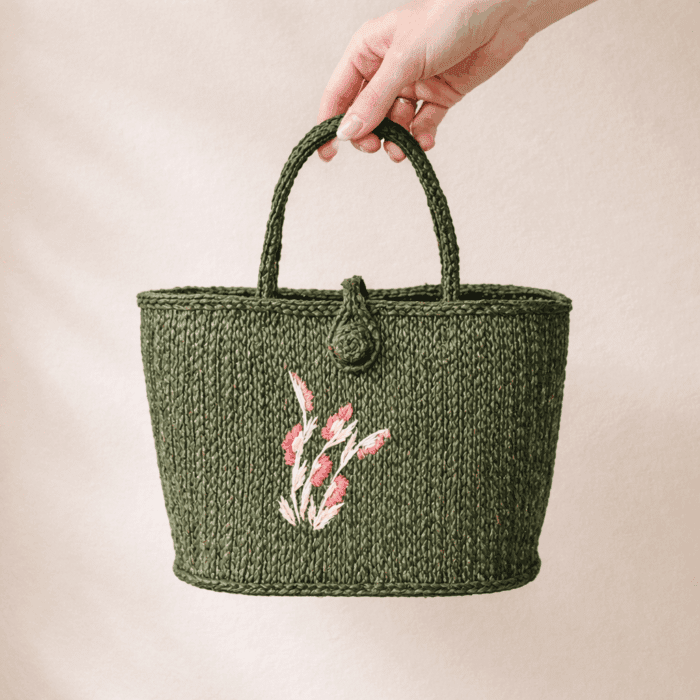 Banana Fiber Handcrafted Bag - Image 2