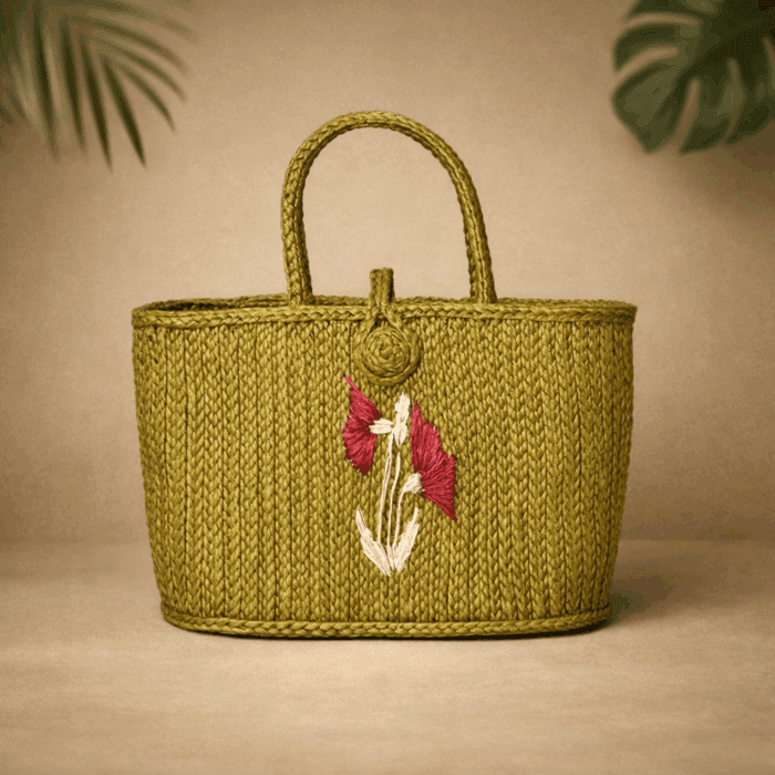 55 Banana Fiber Handcrafted Bag - Image 1
