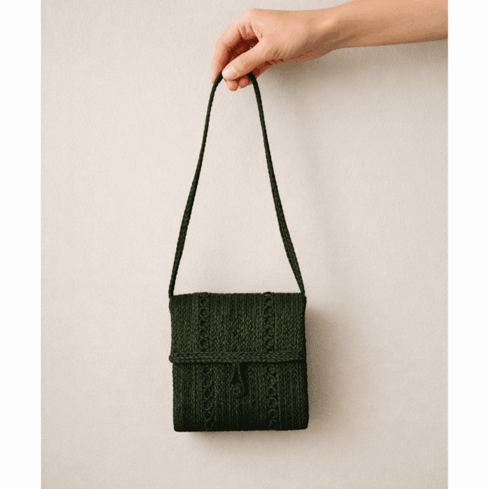 Banana Fiber Handcrafted Bag - Image 2