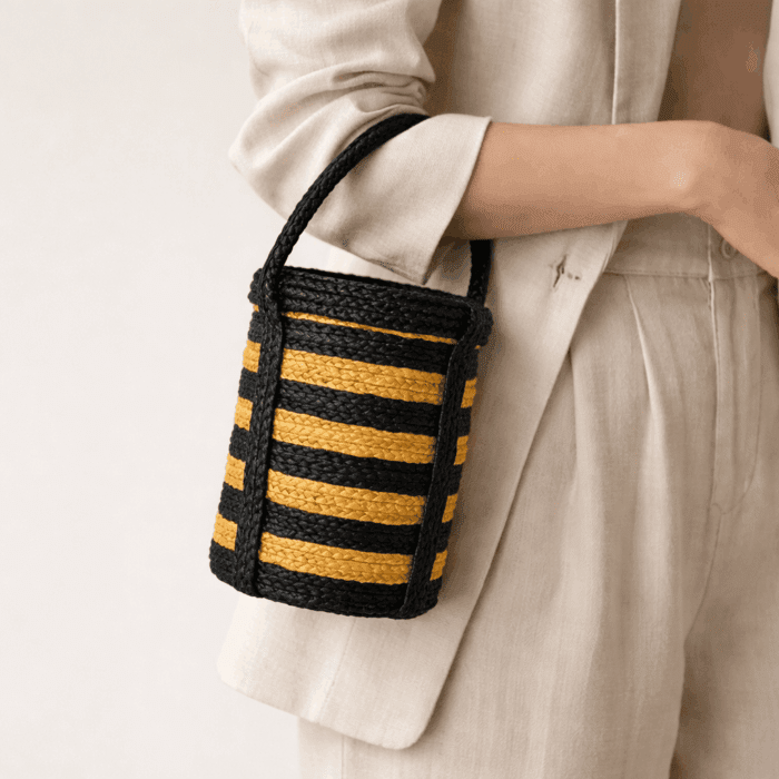 Banana Fiber Handcrafted Bag - Image 3