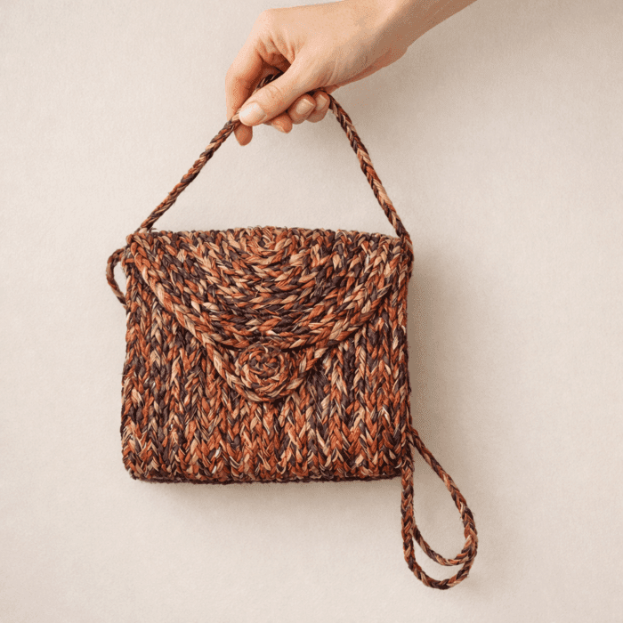 Banana Fiber Handcrafted Bag - Image 2