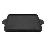 Pre-Seasoned Black Cast Iron Griddle Pan Reversible (Tawa + Grill Pan) - Image 4