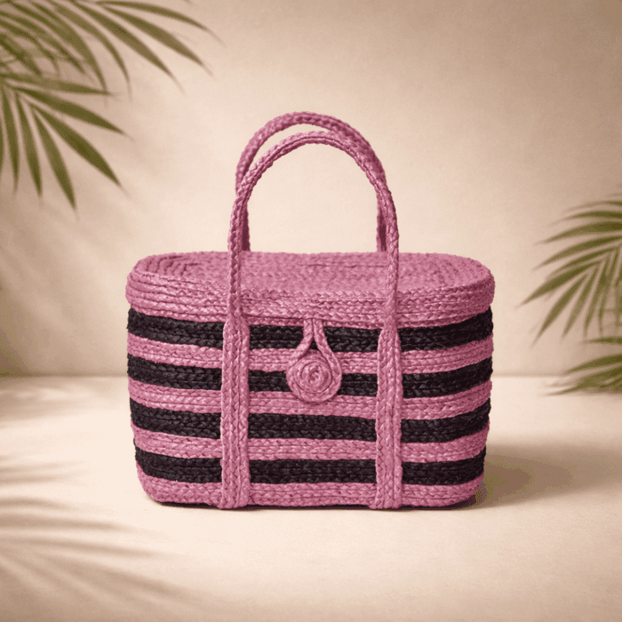 65 Banana Fiber Handcrafted Bag - Image 1