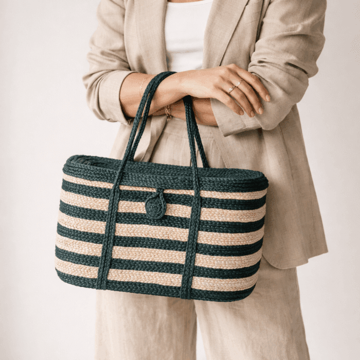 Banana Fiber Handcrafted Bag - Image 3